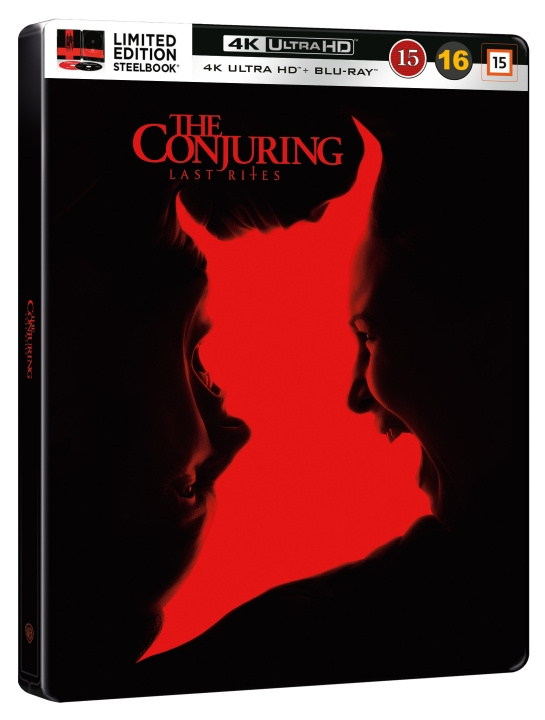 The Conjuring: Last Rites - Steelbook (4K UHD) ryhmässä KODINELEKTRONIIKKA / Ääni & Kuva / TV & Tarvikkeet / Elokuvat / Blu-ray @ TP E-commerce Nordic AB (D38020)