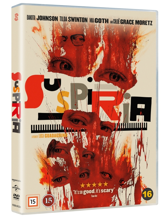 Suspiria (DVD) ryhmässä KODINELEKTRONIIKKA / Ääni & Kuva / TV & Tarvikkeet / Elokuvat / DVD @ TP E-commerce Nordic AB (D38045)