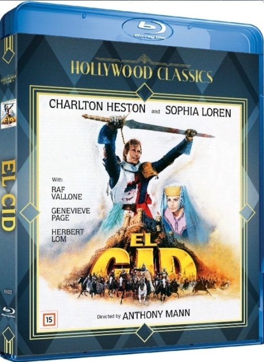 EL CID (Charlton Heston) (Blu-ray) ryhmässä KODINELEKTRONIIKKA / Ääni & Kuva / TV & Tarvikkeet / Elokuvat / Blu-ray @ TP E-commerce Nordic AB (D38069)