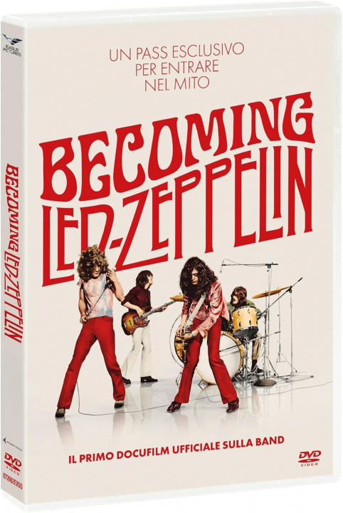 BECOMING LED ZEPPELIN DVD ryhmässä KODINELEKTRONIIKKA / Ääni & Kuva / TV & Tarvikkeet / Elokuvat / DVD @ TP E-commerce Nordic AB (D38100)