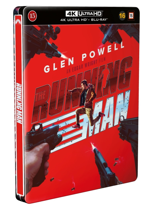 The Running Man - Steelbook 2-disc (4K UHD + BD) ryhmässä KODINELEKTRONIIKKA / Ääni & Kuva / TV & Tarvikkeet / Elokuvat / Blu-ray @ TP E-commerce Nordic AB (D38105)
