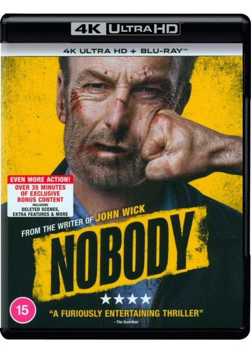 Nobody (4K UHD + Blu-Ray) ryhmässä KODINELEKTRONIIKKA / Ääni & Kuva / TV & Tarvikkeet / Elokuvat / Blu-ray @ TP E-commerce Nordic AB (D38109)