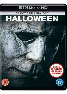 Halloween (4K UHD + Blu-Ray) ryhmässä KODINELEKTRONIIKKA / Ääni & Kuva / TV & Tarvikkeet / Elokuvat / Blu-ray @ TP E-commerce Nordic AB (D38111)