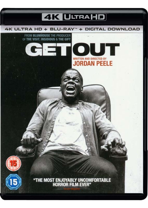 Get Out (4K UHD + Blu-Ray) ryhmässä KODINELEKTRONIIKKA / Ääni & Kuva / TV & Tarvikkeet / Elokuvat / Blu-ray @ TP E-commerce Nordic AB (D38117)