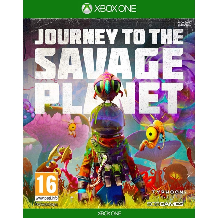 Journey To the Savage Planet (XONE) ryhmässä KODINELEKTRONIIKKA / Pelikonsolit & Tarvikkeet / Xbox One / Peli @ TP E-commerce Nordic AB (D38136)