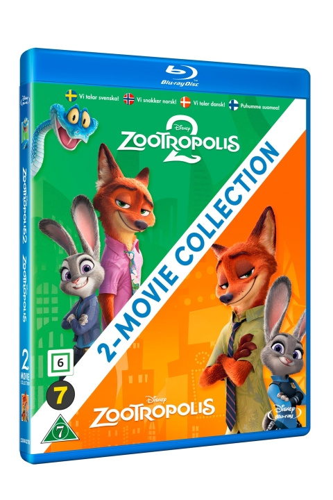 Zootropolis 2-Movie Collection (Blu-ray) ryhmässä KODINELEKTRONIIKKA / Ääni & Kuva / TV & Tarvikkeet / Elokuvat / Blu-ray @ TP E-commerce Nordic AB (D38172)