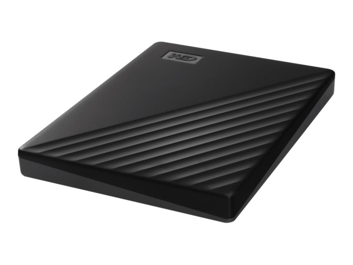 Western Digital My Passport -kannettava kiintolevy, musta, 2 TB ryhmässä TIETOKOONET & TARVIKKEET / Tietokoneen komponentit / Kovalevyt @ TP E-commerce Nordic AB (D38243)