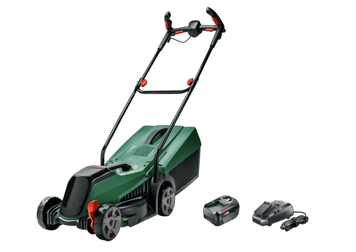 Bosch Tee-se-itse - CityMower 18V-32-300 (akku ja laturi mukana) ryhmässä KOTI, TALOUS JA PUUTARHA / Puutarhatuotteet / Puutarhatyökalut @ TP E-commerce Nordic AB (D38245)
