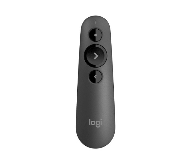 Logitech R500s-laserkaukosäädin, grafiitti ryhmässä KODINELEKTRONIIKKA / Ääni & Kuva / TV & Tarvikkeet / Kaukosäätimet @ TP E-commerce Nordic AB (D38276)