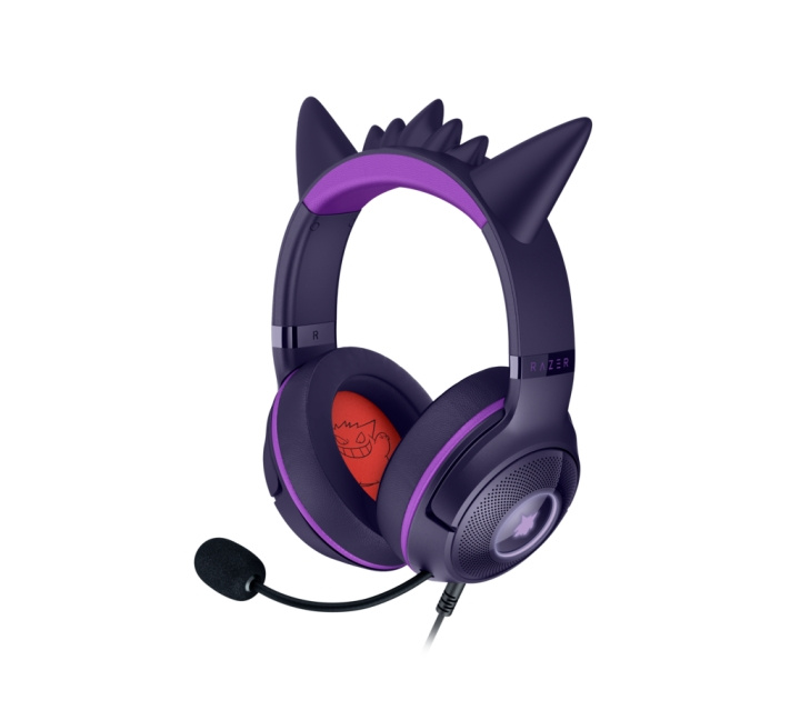 Razer Kraken Kitty V2 – Pokémon Gengar -erikoismalli ryhmässä KODINELEKTRONIIKKA / Ääni & Kuva / Kuulokkeet & Tarvikkeet / Kuulokkeet @ TP E-commerce Nordic AB (D38327)