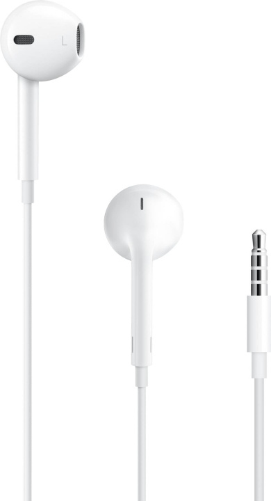 Apple Earpods – 3,5 mm:n kuulokeliitin ryhmässä KODINELEKTRONIIKKA / Ääni & Kuva / Kuulokkeet & Tarvikkeet / Kuulokkeet @ TP E-commerce Nordic AB (D38364)