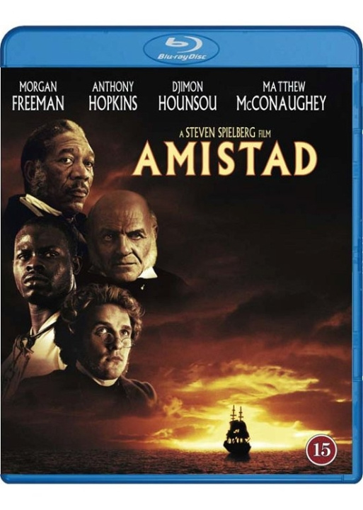 AMISTAD Blu Ray - (Anthony Hopkins) ryhmässä KODINELEKTRONIIKKA / Ääni & Kuva / TV & Tarvikkeet / Elokuvat / Blu-ray @ TP E-commerce Nordic AB (D38434)