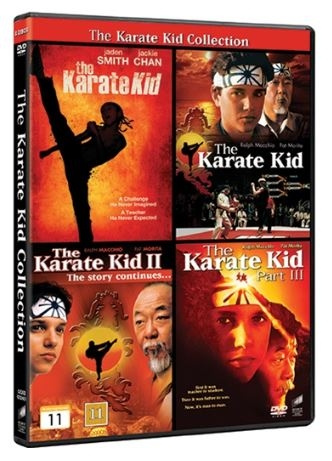 Karate Kid Collection, The (4 film) - DVD ryhmässä KODINELEKTRONIIKKA / Ääni & Kuva / TV & Tarvikkeet / Elokuvat / DVD @ TP E-commerce Nordic AB (D38447)