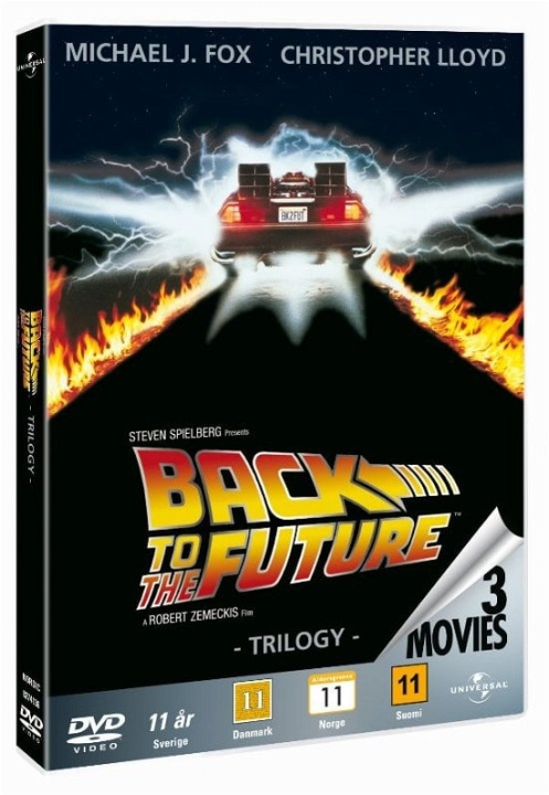 Back To The Future 1-3 box - DVD ryhmässä KODINELEKTRONIIKKA / Ääni & Kuva / TV & Tarvikkeet / Elokuvat / DVD @ TP E-commerce Nordic AB (D38449)