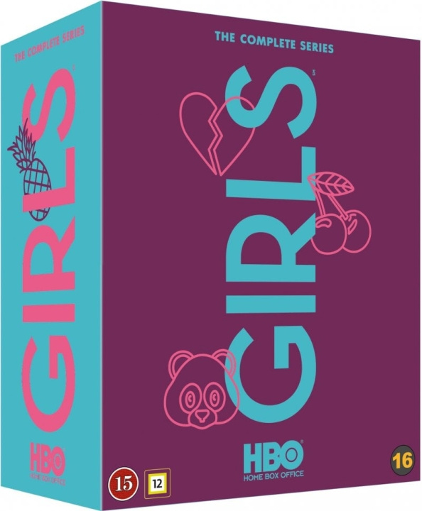 Girls: The Complete Series - DVD ryhmässä KODINELEKTRONIIKKA / Ääni & Kuva / TV & Tarvikkeet / Elokuvat / DVD @ TP E-commerce Nordic AB (D38450)