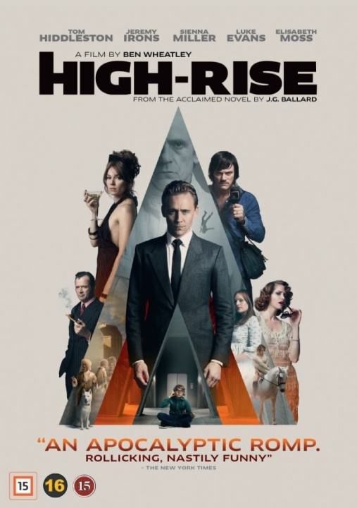 High-Rise - DVD ryhmässä KODINELEKTRONIIKKA / Ääni & Kuva / TV & Tarvikkeet / Elokuvat / DVD @ TP E-commerce Nordic AB (D38451)