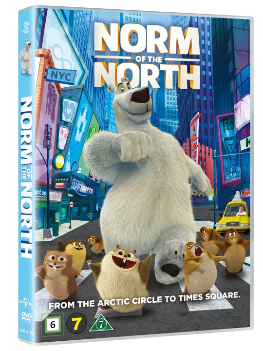 Norm of the North - En Isbjørn i New York DVD ryhmässä KODINELEKTRONIIKKA / Ääni & Kuva / TV & Tarvikkeet / Elokuvat / DVD @ TP E-commerce Nordic AB (D38452)