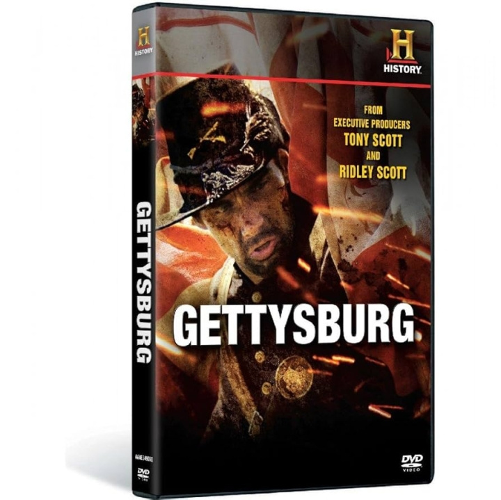 Gettysburg (History Channel) From Executive producers Tony and Ridley Scott (DVD) ryhmässä KODINELEKTRONIIKKA / Ääni & Kuva / TV & Tarvikkeet / Elokuvat / DVD @ TP E-commerce Nordic AB (D38462)