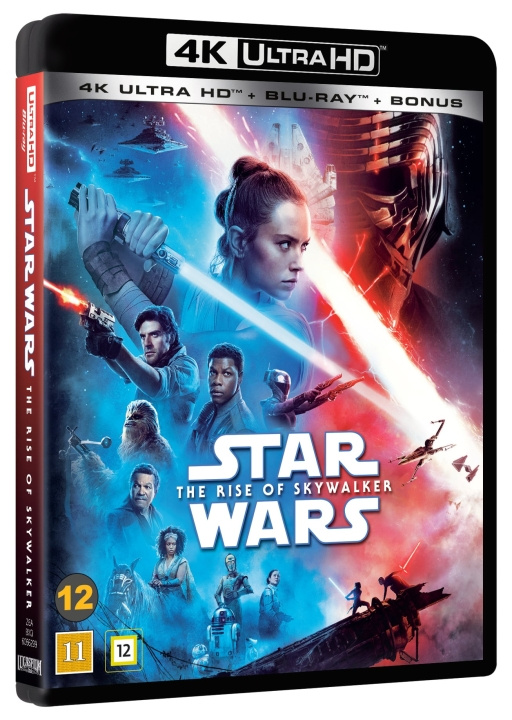 Star Wars : The Rise of Skywalker (incl. bonus disc) (4K UHD & Blu-ray) ryhmässä KODINELEKTRONIIKKA / Ääni & Kuva / TV & Tarvikkeet / Elokuvat / Blu-ray @ TP E-commerce Nordic AB (D38485)