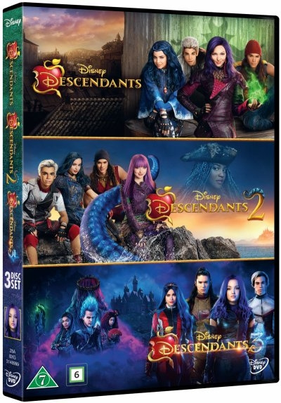 Descendants: 3 Movie Collection (3-disc) ryhmässä KODINELEKTRONIIKKA / Ääni & Kuva / TV & Tarvikkeet / Elokuvat / DVD @ TP E-commerce Nordic AB (D38502)
