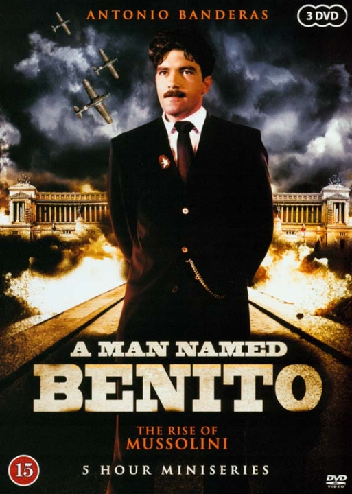 A MAN NAMED BENITO - The Rise and fall of Benito Mussolini (3 DVD miniseries) ryhmässä KODINELEKTRONIIKKA / Ääni & Kuva / TV & Tarvikkeet / Elokuvat / DVD @ TP E-commerce Nordic AB (D38531)
