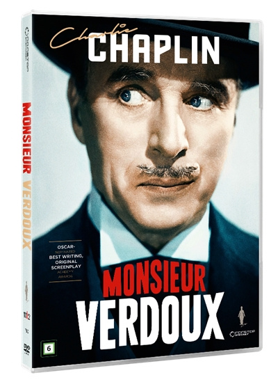 MONSIEUR VERDOUX (Charlie Chaplin movie) (DVD) ryhmässä KODINELEKTRONIIKKA / Ääni & Kuva / TV & Tarvikkeet / Elokuvat / DVD @ TP E-commerce Nordic AB (D38532)