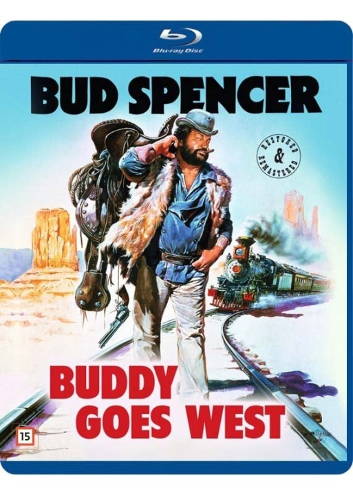 BUDDY GOES WEST (Bud Spencer) (Blu-Ray) ryhmässä KODINELEKTRONIIKKA / Ääni & Kuva / TV & Tarvikkeet / Elokuvat / Blu-ray @ TP E-commerce Nordic AB (D38547)