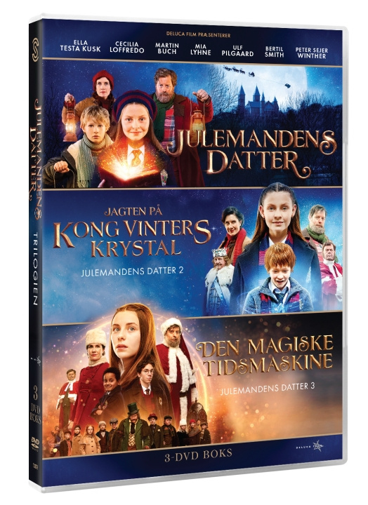 Santa\'s Daughter 1-3 Box set (DVD) ryhmässä KODINELEKTRONIIKKA / Ääni & Kuva / TV & Tarvikkeet / Elokuvat / DVD @ TP E-commerce Nordic AB (D38565)