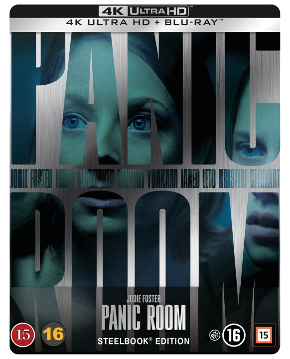 PANIC ROOM STEELBOOK (Blu-ray) ryhmässä KODINELEKTRONIIKKA / Ääni & Kuva / TV & Tarvikkeet / Elokuvat / Blu-ray @ TP E-commerce Nordic AB (D38578)