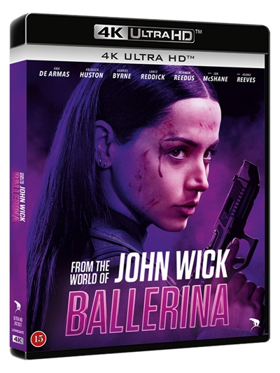BALLERINA (From the World of John Wick) (4K UHD) ryhmässä KODINELEKTRONIIKKA / Ääni & Kuva / TV & Tarvikkeet / Elokuvat / Blu-ray @ TP E-commerce Nordic AB (D38652)