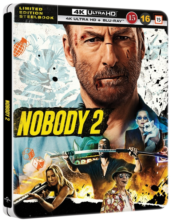 Nobody 2 Steelbook (Blu-Ray) ryhmässä KODINELEKTRONIIKKA / Ääni & Kuva / TV & Tarvikkeet / Elokuvat / Blu-ray @ TP E-commerce Nordic AB (D38661)