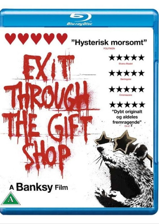 EXIT THROUGH THE GIFT SHOP - (Blu-ray) ryhmässä KODINELEKTRONIIKKA / Ääni & Kuva / TV & Tarvikkeet / Elokuvat / Blu-ray @ TP E-commerce Nordic AB (D38678)