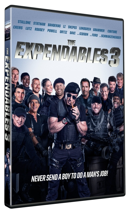 Expendables 3 (Sylvester Stallone and Jason Statham) (DVD) ryhmässä KODINELEKTRONIIKKA / Ääni & Kuva / TV & Tarvikkeet / Elokuvat / DVD @ TP E-commerce Nordic AB (D38699)