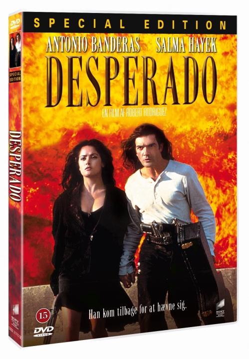 Desperado (Special Edition) DVD - Cult Classic Movie ryhmässä KODINELEKTRONIIKKA / Ääni & Kuva / TV & Tarvikkeet / Elokuvat / DVD @ TP E-commerce Nordic AB (D38704)
