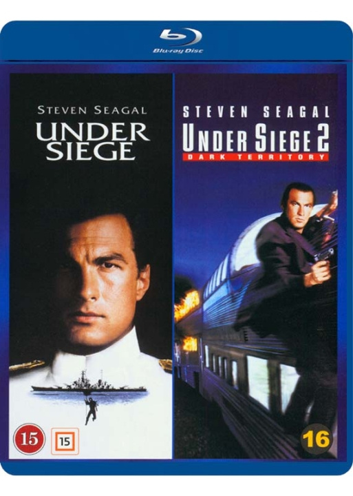Under Siege / Under Siege 2 (Blu-Ray) ryhmässä KODINELEKTRONIIKKA / Ääni & Kuva / TV & Tarvikkeet / Elokuvat / Blu-ray @ TP E-commerce Nordic AB (D38706)