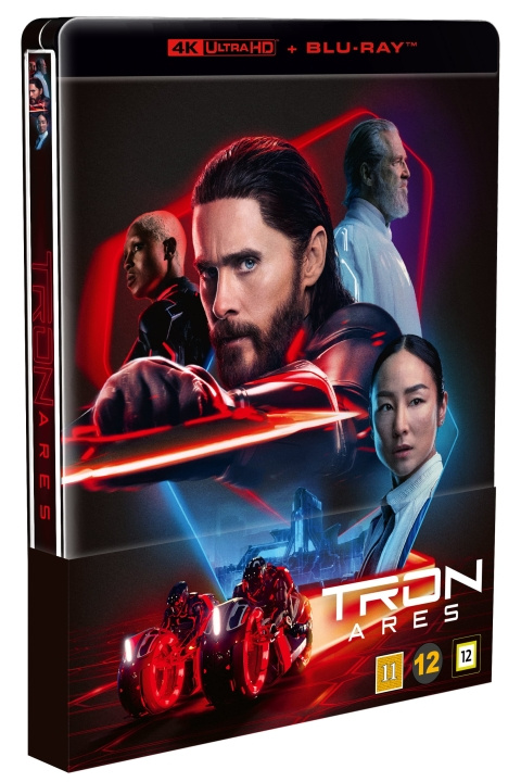 Tron: Ares - Steelbook (4K UHD + BD) ryhmässä KODINELEKTRONIIKKA / Ääni & Kuva / TV & Tarvikkeet / Elokuvat / Blu-ray @ TP E-commerce Nordic AB (D38713)