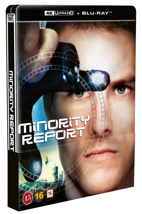 Minority Report - Steelbook (BD + 4K UHD) ryhmässä KODINELEKTRONIIKKA / Ääni & Kuva / TV & Tarvikkeet / Elokuvat / Blu-ray @ TP E-commerce Nordic AB (D38722)