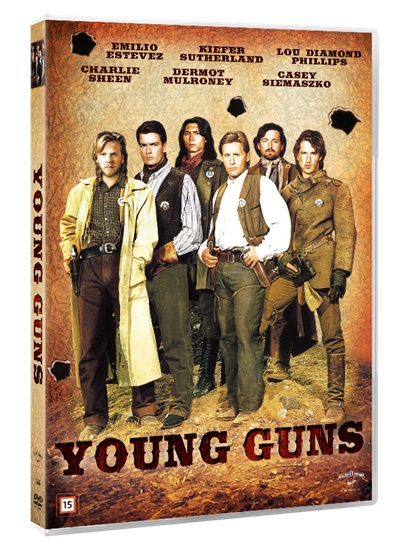 YOUNG GUNS (DVD) ryhmässä KODINELEKTRONIIKKA / Ääni & Kuva / TV & Tarvikkeet / Elokuvat / DVD @ TP E-commerce Nordic AB (D38777)