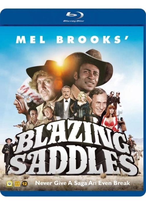 BLAZING SADDLES (Blu-ray) ryhmässä KODINELEKTRONIIKKA / Ääni & Kuva / TV & Tarvikkeet / Elokuvat / Blu-ray @ TP E-commerce Nordic AB (D38797)