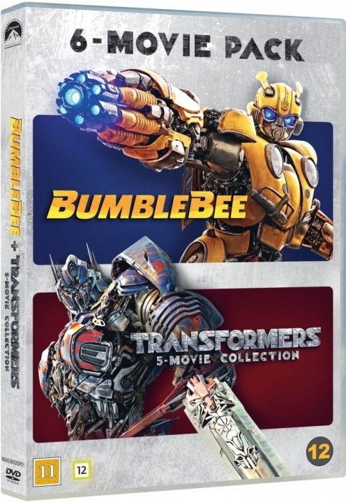 Transformers 1-6 (incl Bumblebee) - DVD ryhmässä KODINELEKTRONIIKKA / Ääni & Kuva / TV & Tarvikkeet / Elokuvat / DVD @ TP E-commerce Nordic AB (D38812)
