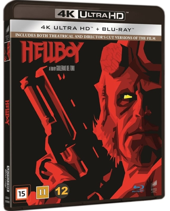 Hellboy: Theatrical & Director\'s Cut (4K UHD & Blu-ray) ryhmässä KODINELEKTRONIIKKA / Ääni & Kuva / TV & Tarvikkeet / Elokuvat / Blu-ray @ TP E-commerce Nordic AB (D38822)