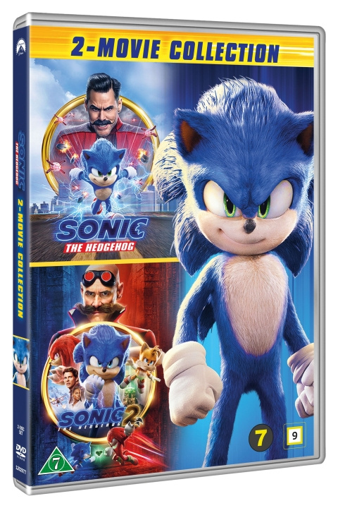 SONIC 1+2 (DVD) ryhmässä KODINELEKTRONIIKKA / Ääni & Kuva / TV & Tarvikkeet / Elokuvat / DVD @ TP E-commerce Nordic AB (D38847)
