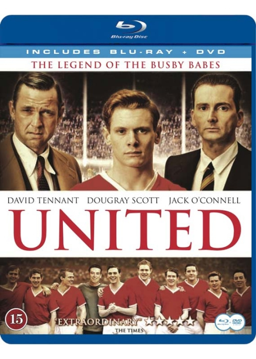 UNITED – Busby Babesin legenda Blu-ray ryhmässä KODINELEKTRONIIKKA / Ääni & Kuva / TV & Tarvikkeet / Elokuvat / Blu-ray @ TP E-commerce Nordic AB (D38930)