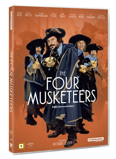 FOUR MUSKETEERS (DVD) ryhmässä KODINELEKTRONIIKKA / Ääni & Kuva / TV & Tarvikkeet / Elokuvat / DVD @ TP E-commerce Nordic AB (D38973)
