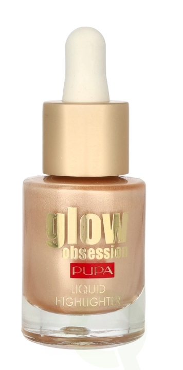 Pupa Milano Pupa Glow Obsession All Over Liquid Highlighter 13.5 ml #002 Moon Light ryhmässä KAUNEUS JA TERVEYS / Meikit / Meikit Kasvot / Contour/Highlight @ TP E-commerce Nordic AB (D39205)