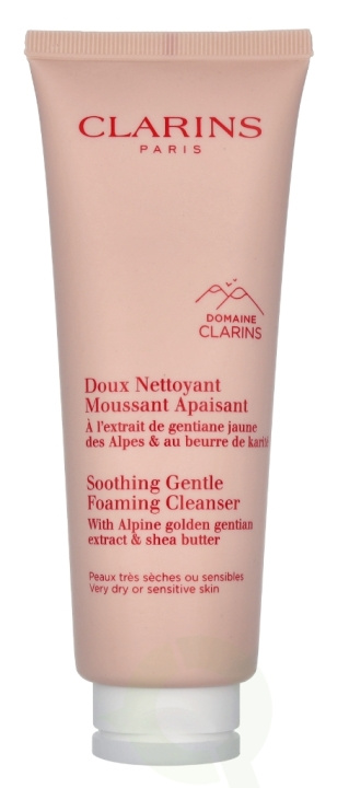 Clarins Soothing Gentle Foaming Cleanser 125 ml ryhmässä KAUNEUS JA TERVEYS / Ihonhoito / Kasvot / Puhdistus @ TP E-commerce Nordic AB (D39256)