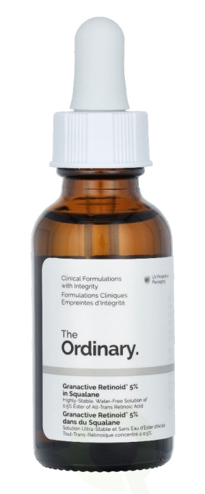 The Ordinary Granactive Retinoid 5% 30 ml in Squalane ryhmässä KAUNEUS JA TERVEYS / Ihonhoito / Kasvot / Seerumit iholle @ TP E-commerce Nordic AB (D39443)