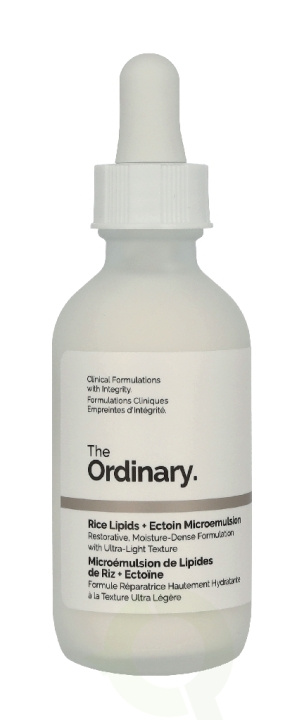 The Ordinary Rice Lipids + Ectoin Microemulsion Moisturizer 60 ml ryhmässä KAUNEUS JA TERVEYS / Ihonhoito / Kasvot / Seerumit iholle @ TP E-commerce Nordic AB (D39509)