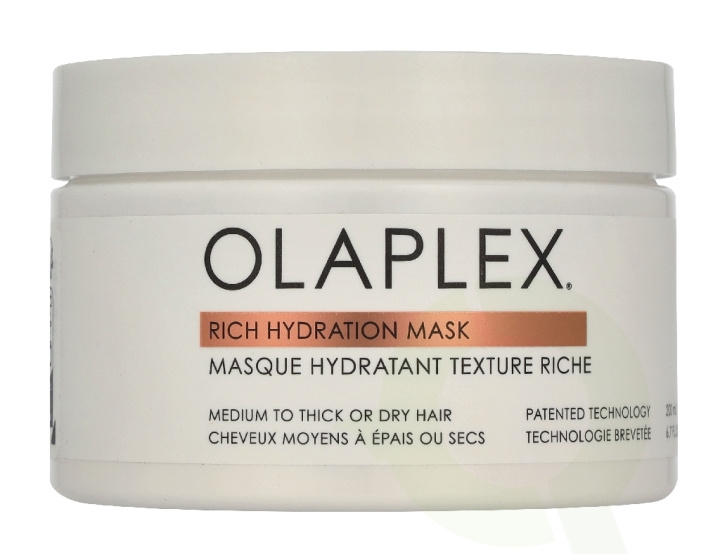 Olaplex Rich Hydration Mask 200 ml ryhmässä KAUNEUS JA TERVEYS / Hiukset &Stailaus / Hiustenhoito @ TP E-commerce Nordic AB (D39517)
