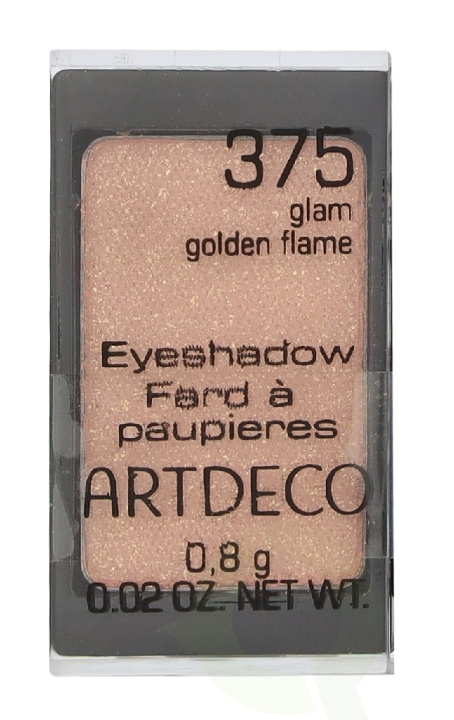 Artdeco Glamour Shimmer Eyeshadow 0.8 g #375 Glam Golden Flame ryhmässä KAUNEUS JA TERVEYS / Meikit / Silmät ja kulmat / Luomivärit @ TP E-commerce Nordic AB (D39532)